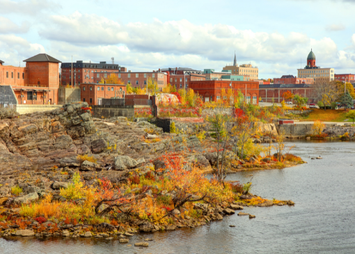 Lewiston is one of the best places to visit in Maine