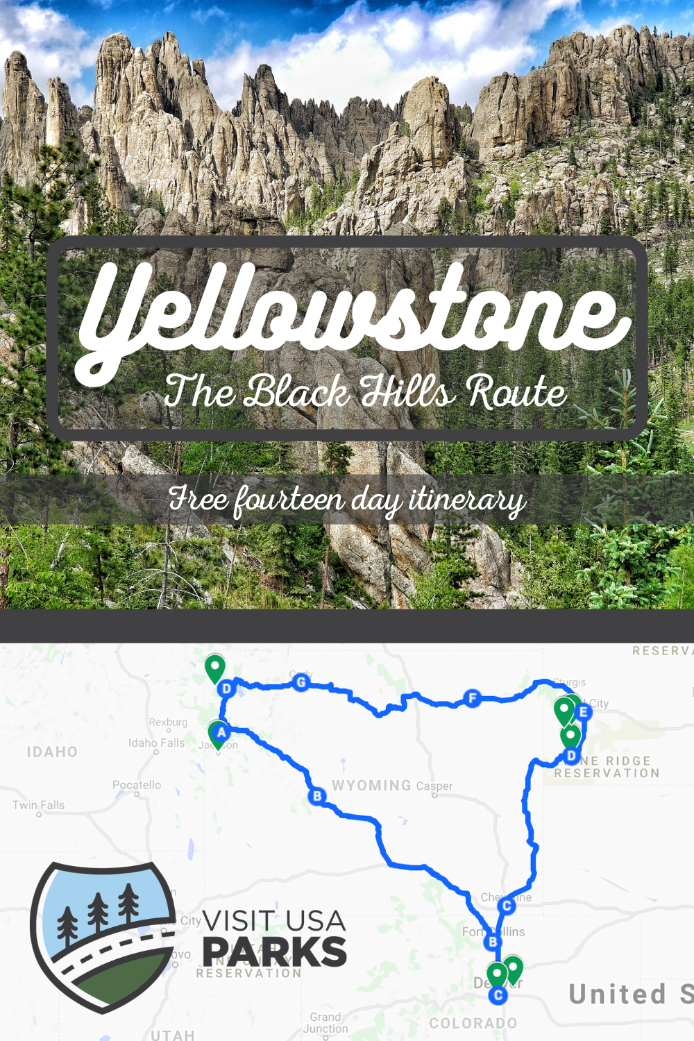 utah and yellowstone road trip