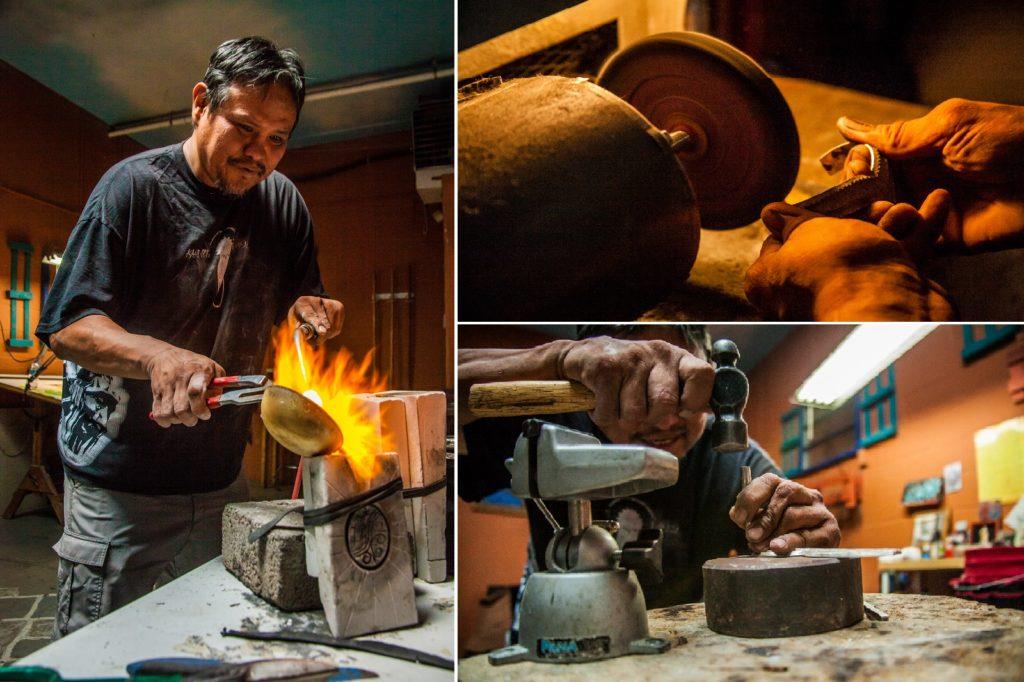 Gallup indian cermonial tufa craftsman Aaron Anderson