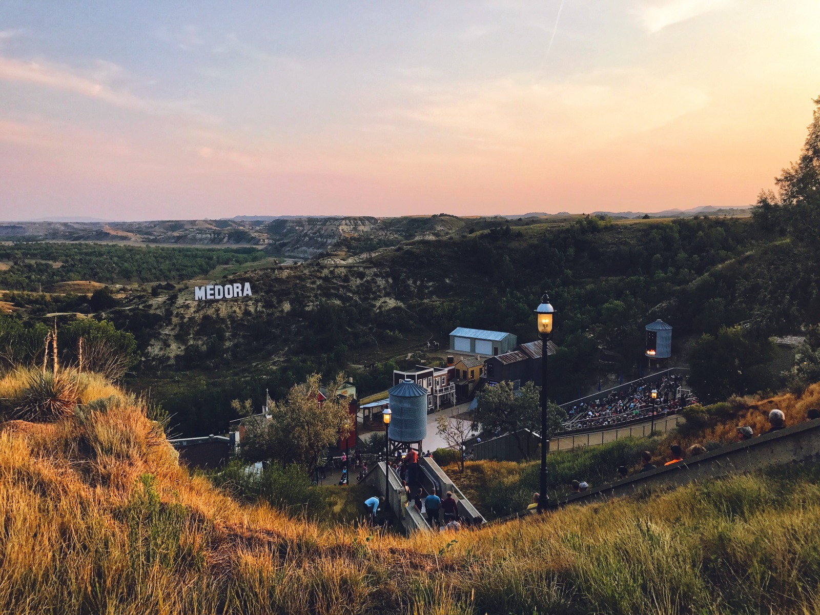 Sightseeing is one of the best things to do in medora north dakota