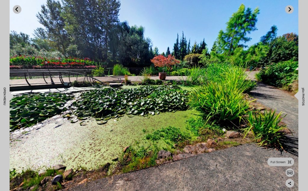 The Oregon Garden virtual tour and 360-degree photos
