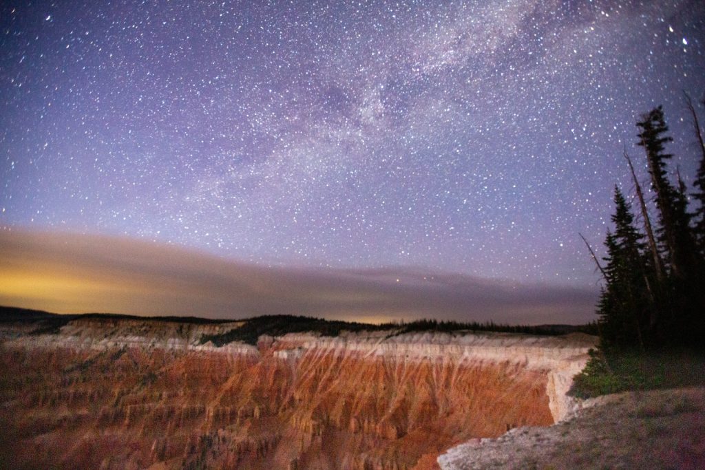 cedar breaks hiking and stargazing as part of a mighty five road trip