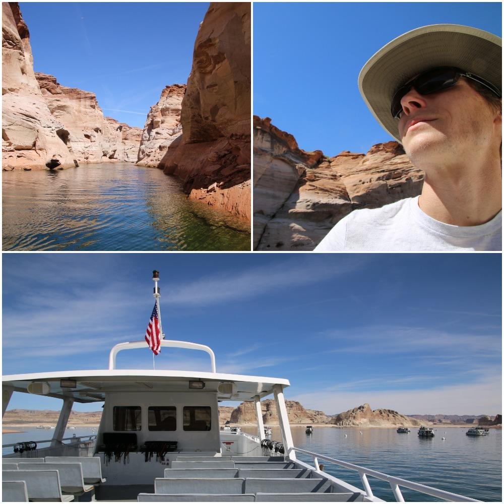 Antelope Canyon float tour, boat, marina