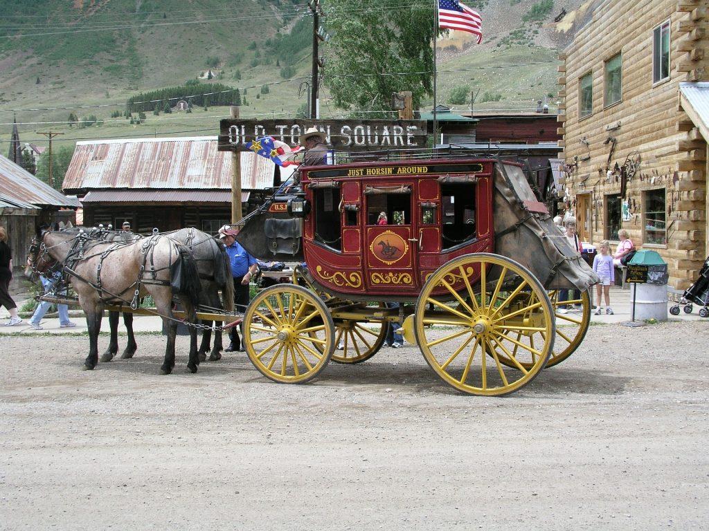 silverton Colorado stage coach historic shows Road Trip in America