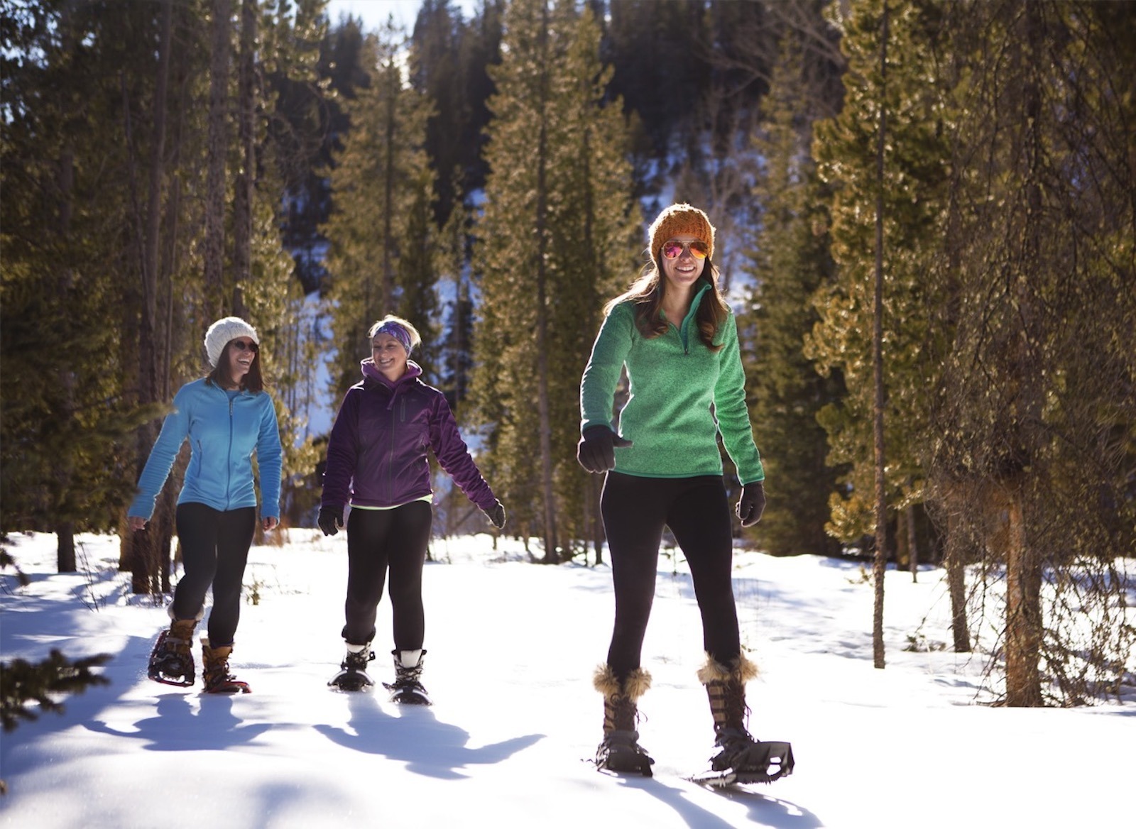 Snowshoeing Local Trails in Cody Wyoming