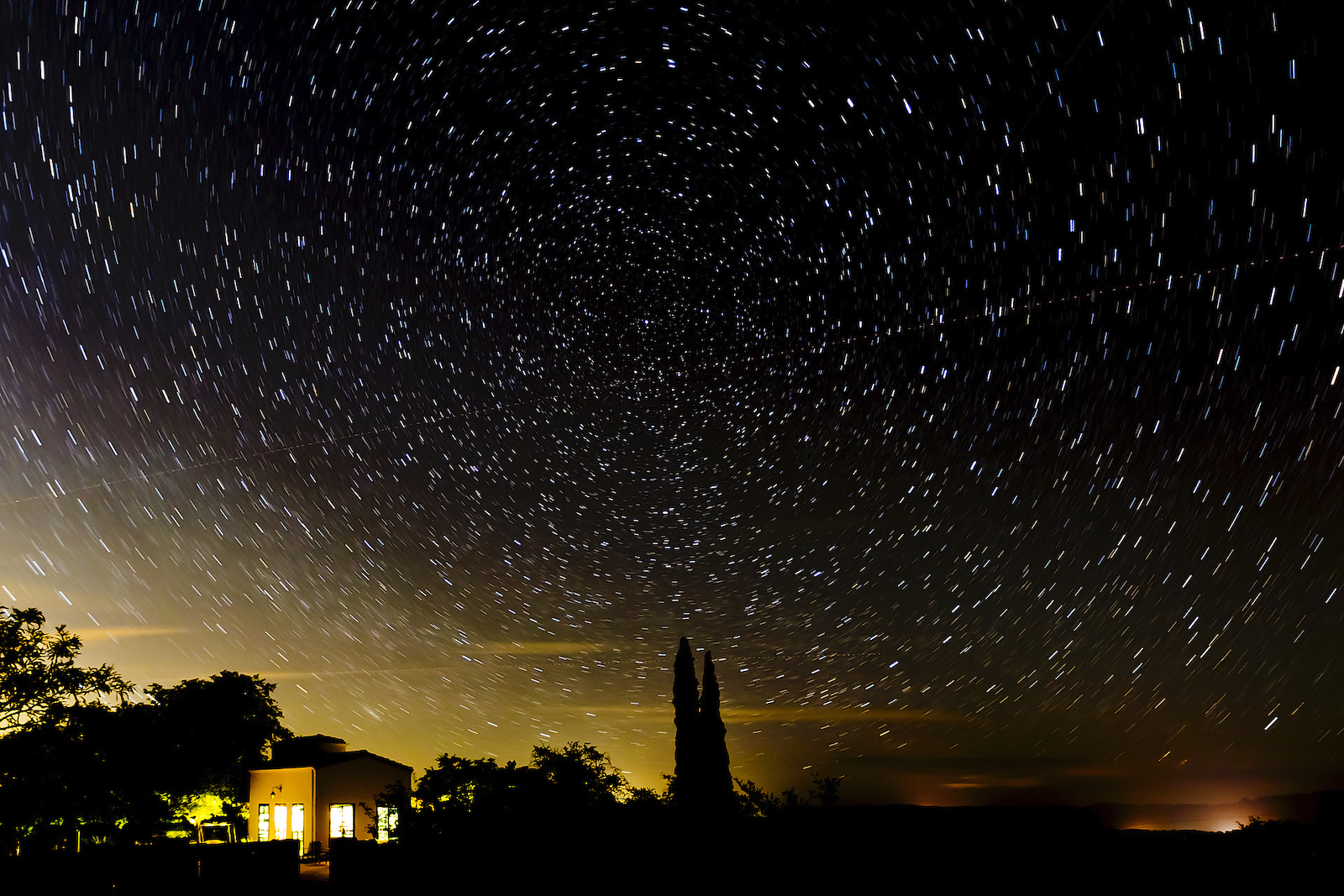 stars over Oracle State Park, one of southern Arizona destinations for stargazing