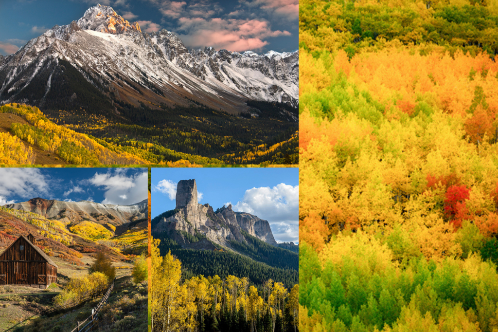 Fall foliage on the Inns of the San Juan Skyway route