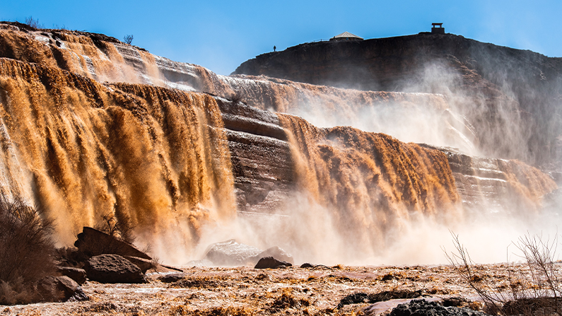 Grand Falls outside of Tuba City