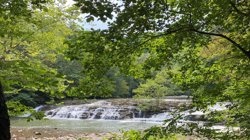 Big Falls at Pinnacle Trail in southwest Virginia