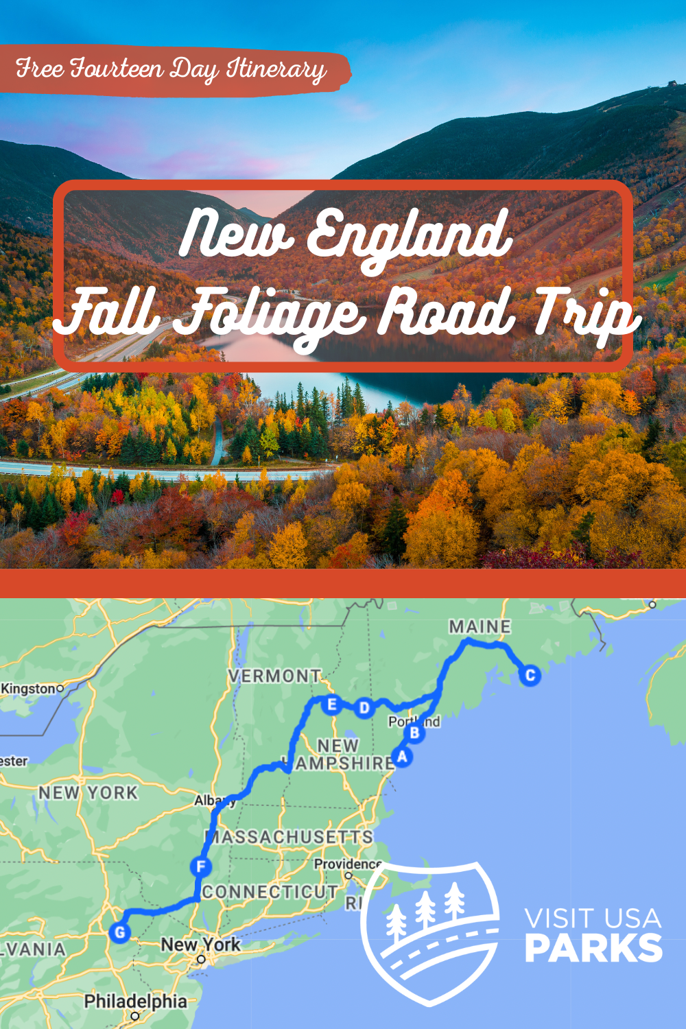 fall east coast road trip