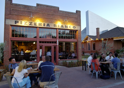 Exterior of Pizzeria Bianco in Phoenix Arizona