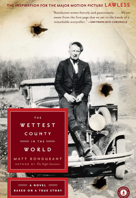 The Wettest County in the World is one of the best audiobooks for road trips in Appalachia