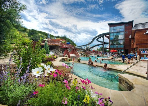 Old Town Hot Springs near Steamboat Springs, Colorado