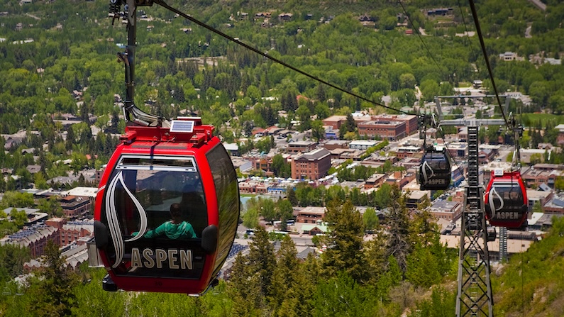 Gondola over Aspen