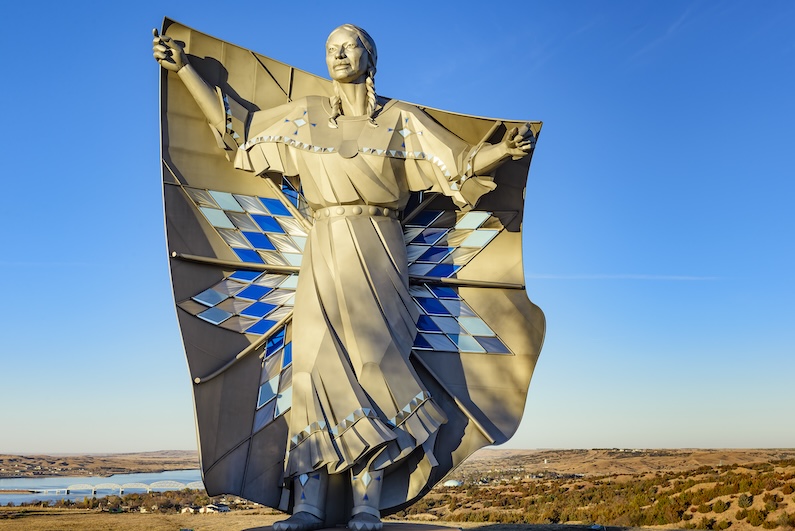Dignity statue in South Dakota
