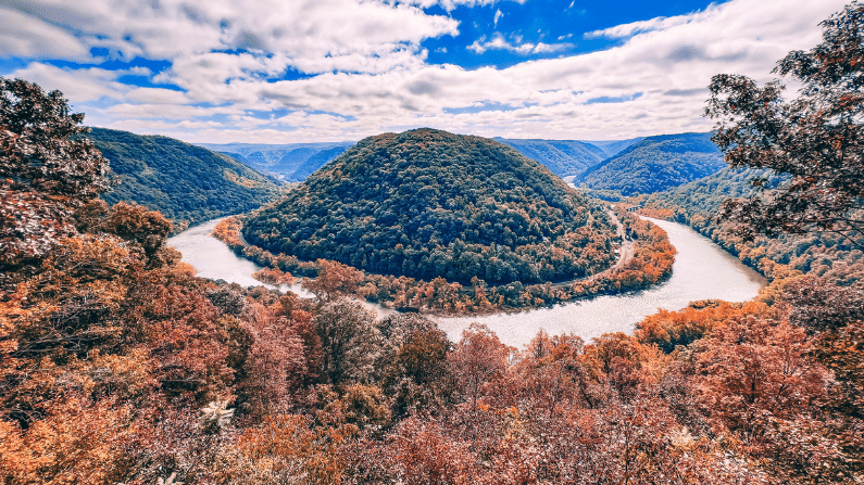 New River Gorge National Park, West Virginia, Appalachian Mountains